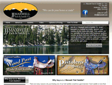 Tablet Screenshot of jjmaxwell.com